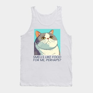 Smells Like Food for me, Perhaps? Chonky Cats Tank Top